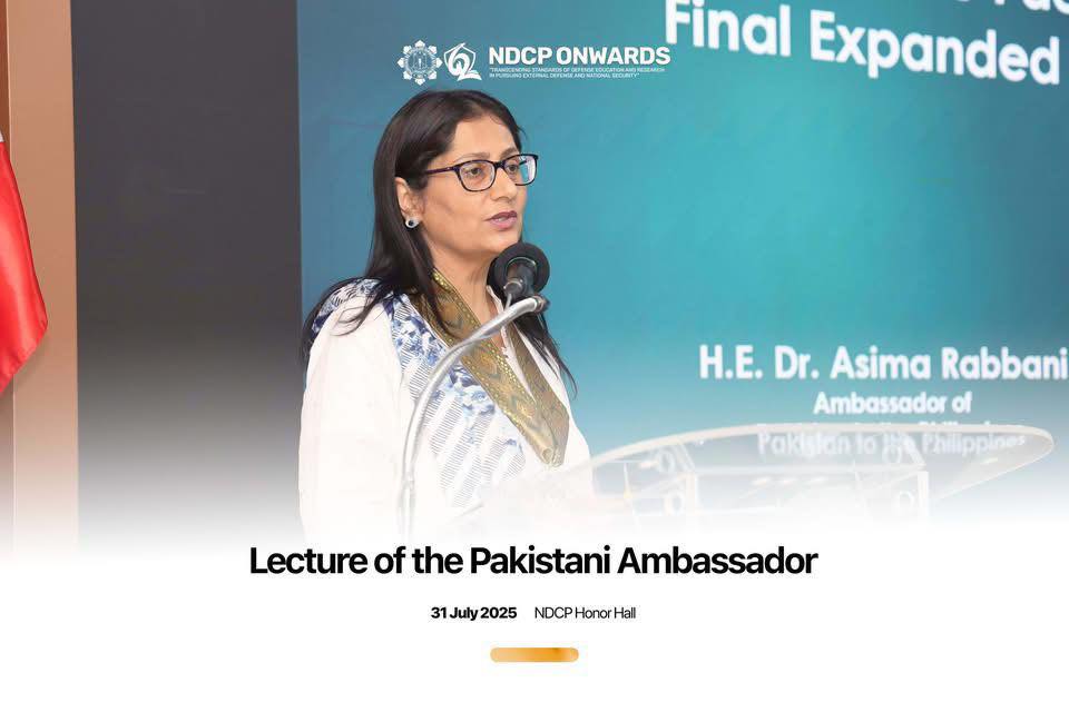 Pakistan Shares Indo-Pacific Vision at NDCP